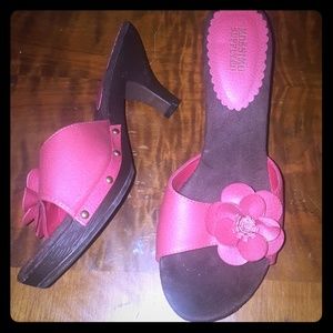Mossimo supply co cute red sandals 10 new